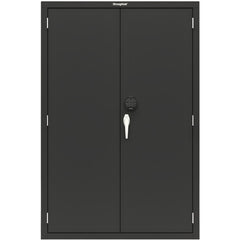 Steel Heavy-Duty Storage Cabinet: 48" Wide, 24" Deep, 72" High