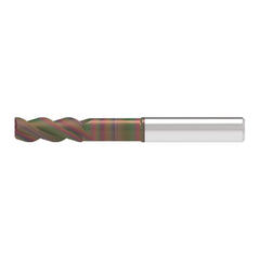 Corner Radius End Mill: 10.00 mm Dia, 26.00 mm LOC, 1.50 mm Radius, 3 Flute, Solid Carbide