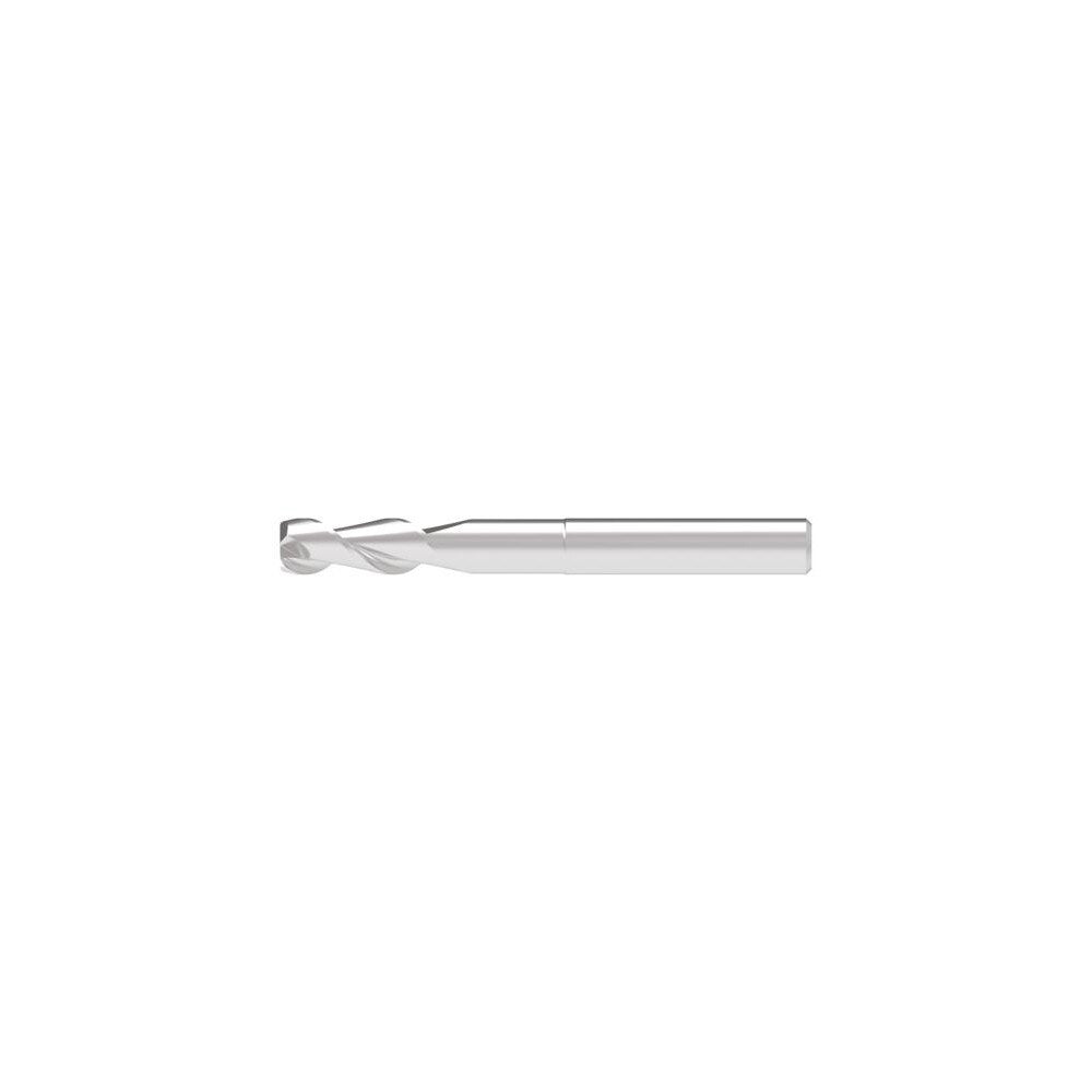 Corner Chamfer End Mill: 9.00 mm Dia, 26.00 mm LOC, 2 Flute, 0.10 mm Chamfer Width, Solid Carbide