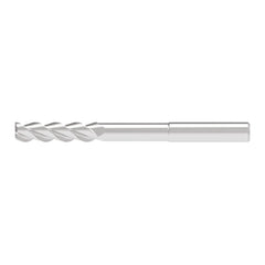 Corner Radius End Mill: 12.00 mm Dia, 49.00 mm LOC, 1.00 mm Radius, 3 Flute, Solid Carbide