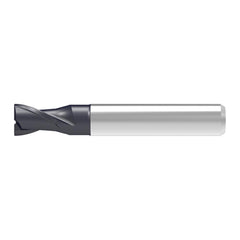 Corner Chamfer End Mill: 20.00 mm Dia, 25.00 mm LOC, 2 Flute, 0.30 mm Chamfer Width, Solid Carbide