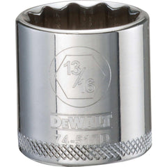 Standard  Hand Socket: 3/8" Drive, 13/16" Socket, 12-Point