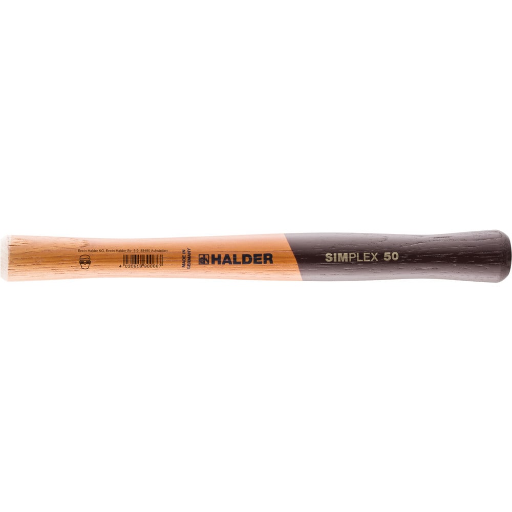 Replacement Handles; Handle Type: Hammer; For Use With: Sledge Hammers; Material: Hickory; Compatible Head Length: 6.89 in; Compatible Head Width: 3.15 in; Eye Width: 1.2500
