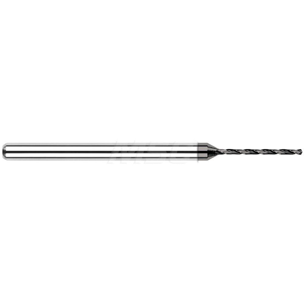 Micro Drill Bit: 1.00 mm Dia, (0.0394"), 130 deg, Solid Carbide