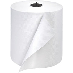 Paper Towels: Hard Roll, 1102 Rolls per Case, Roll, 1.000 Ply, White
