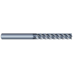 Roughing & Finishing End Mills; Mill Diameter (Fractional Inch): 1/8; Flute Type: Spiral; Number Of Flutes: 5; End Mill Material: Solid Carbide; Length of Cut (Inch): 1; Coating/Finish: AlCrN