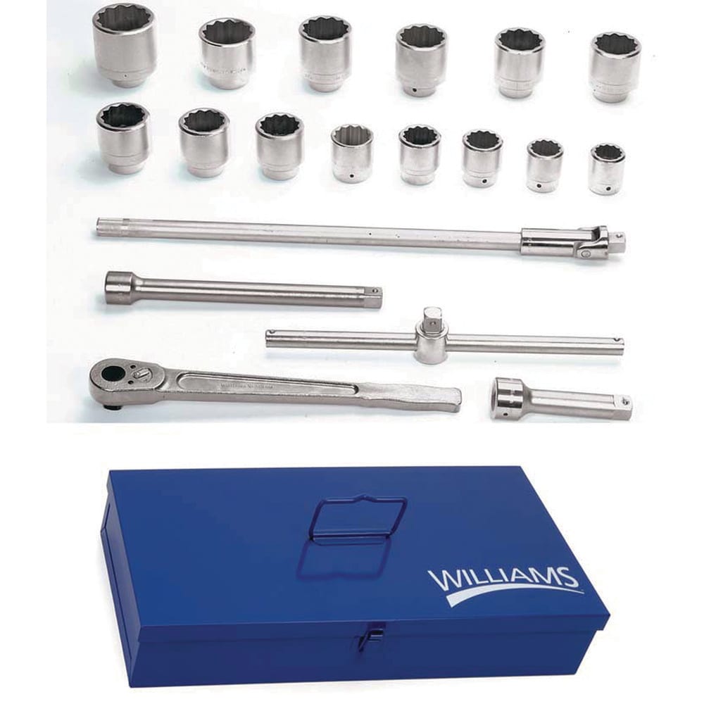 Shallow Socket  Hand Socket: 1" Drive, 2-3/16" Socket, 12-Point