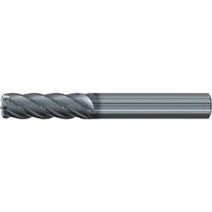 Roughing & Finishing End Mills; Mill Diameter (Fractional Inch): 5/8; Flute Type: Spiral; Number Of Flutes: 5; End Mill Material: Solid Carbide; Length of Cut (Inch): 2-1/4; Coating/Finish: AlCr