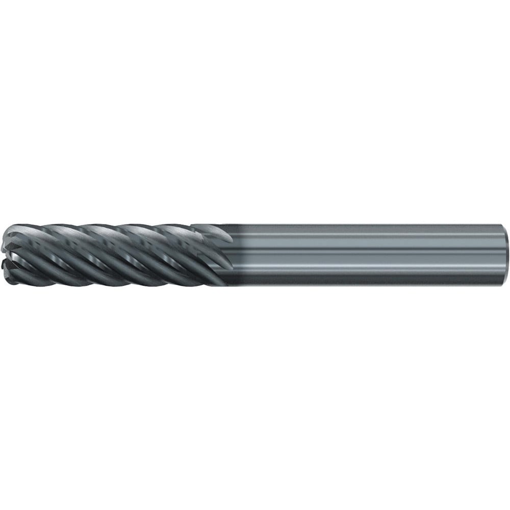 Roughing & Finishing End Mills; Mill Diameter (Fractional Inch): 5/8; Flute Type: Spiral; Number Of Flutes: 7; End Mill Material: Solid Carbide; Length of Cut (Inch): 2-1/4; Coating/Finish: AlCr