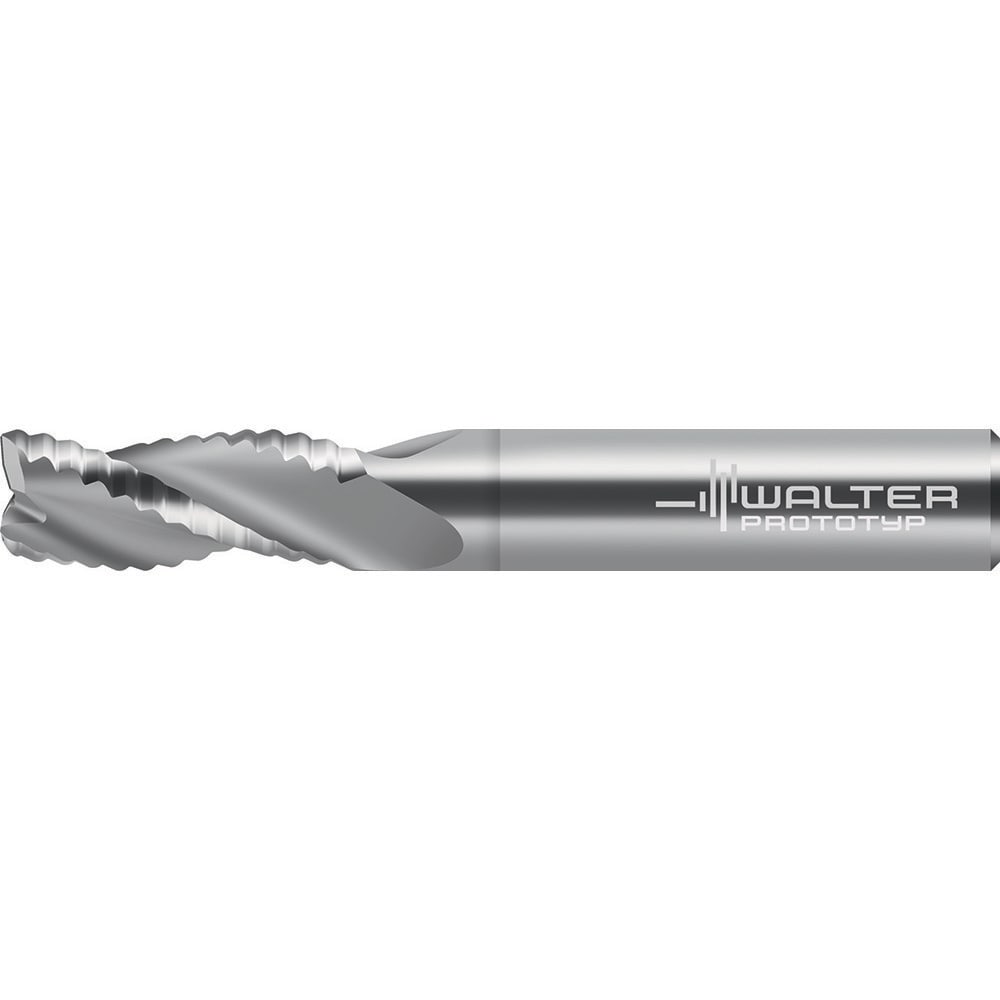 Square End Mill: 12.00 mm Dia, 27.0000 mm LOC, 3 Flute, Solid Carbide