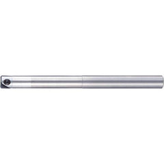 Indexable Square-Shoulder End Mill: PFRR0625SA0625LL750CS, 5/8" Cut Dia, 3-3/4" Max Depth of Cut, 5/8" Dia Cylindrical Shank