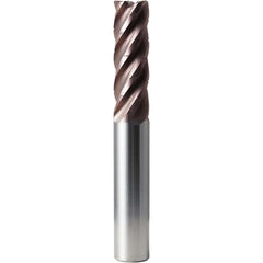 Corner Radius End Mill: 20 mm Dia, 60.00 mm LOC, 1.50 mm Radius, 5 Flute, Solid Carbide