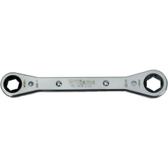 Box End Wrench: 5/8 x 3/4", 12 Point, Double End