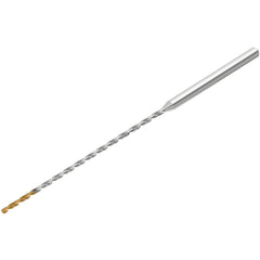 Micro Drill Bit: 2.90 mm Dia, (0.1142"), 139 deg, Solid Carbide