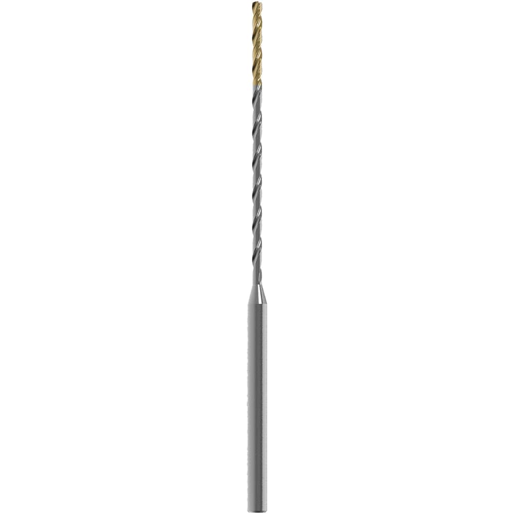 Micro Drill Bit: 1.50 mm Dia, (0.0591"), 139 deg, Solid Carbide