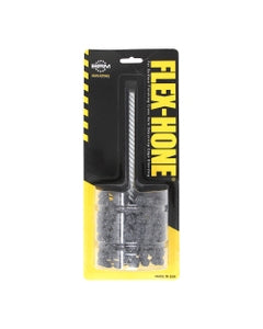 2 7/8″ Bore Diameter × 3″ Hone Length × 8″ Overall Length, 20 Grit, Silicon Carbide - Standard Duty Flex-Hone