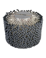 13″ Bore Diameter × 10″ Hone Length × 34″ Overall Length, 40 Grit, Aluminum Oxide  - Heavy Duty Flex-Hone