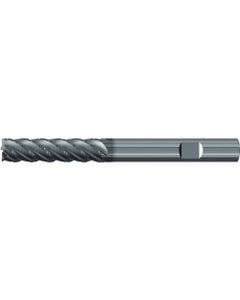 ‎Square End Mill; 5/8″ Dia. × 2-1/2″ LOC × 5/8″ Shank Dia. × 5″ OAL ; 5 FL ; Carbide ; AlCr ; Series 2575L