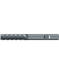 ‎Square End Mill; 5/8″ Dia. × 2-1/2″ LOC × 5/8″ Shank Dia. × 5″ OAL ; 5 FL ; Carbide ; AlCr ; Series 2575L