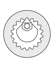 ‎UTS-02-25 INTERNAL SPLINE HOLDER 25MM SHANK