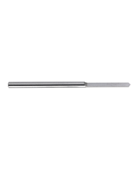 2.3 mm Dia. × 3 mm Shank Dia. × 50 mm OAL × 23 mm LCF, 120 Degrees, 10xD, Uncoated - Solid Carbide Drills