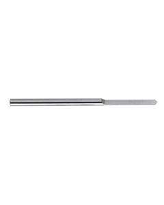 2.6 mm Dia. × 3 mm Shank Dia. × 50 mm OAL × 26 mm LCF, 120 Degrees, 10xD, Uncoated - Solid Carbide Drills