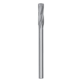 8.8 mm Dia. × 0.315″ Shank Dia. × 2.8″ OAL, Carbide Reamer