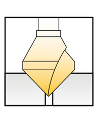 ‎#424 - 6 pc Countersink Set, 3/8″ to 1/2″, 82 Degrees, HSSCo
