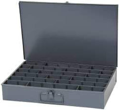 Durham - Horizontal Adjustable Compartment Small Steel Storage Drawer - 18 Inches Wide x 12 Inches Deep - Exact Tool & Supply
