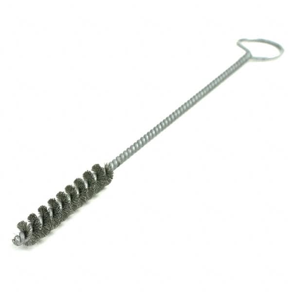 Brush Research Mfg. - 1-1/8" Diam Helical Steel Tube Brush - Exact Tool & Supply