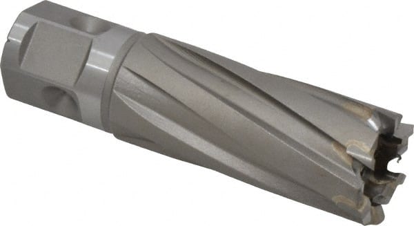 Nitto Kohki - 13/16" Diam x 1-3/8" Deep Carbide-Tipped Annular Cutter - Exact Tool & Supply