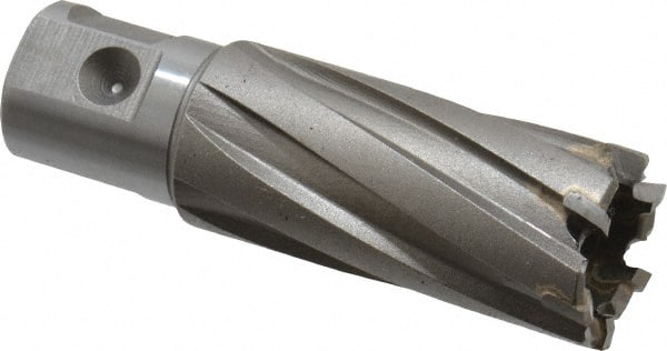 Nitto Kohki - 7/8" Diam x 1-3/8" Deep Carbide-Tipped Annular Cutter - Exact Tool & Supply