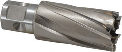 Nitto Kohki - 1" Diam x 1-3/8" Deep Carbide-Tipped Annular Cutter - Exact Tool & Supply