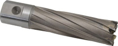 Nitto Kohki - 3/4" Diam x 2" Deep Carbide-Tipped Annular Cutter - Exact Tool & Supply