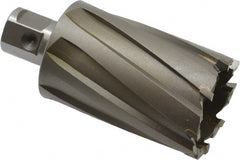Nitto Kohki - 1-5/8" Diam x 2" Deep Carbide-Tipped Annular Cutter - Exact Tool & Supply