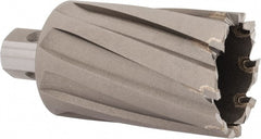 Nitto Kohki - 1-11/16" Diam x 2" Deep Carbide-Tipped Annular Cutter - Exact Tool & Supply