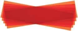 Made in USA - 5 Piece, 5" Wide x 20" Long Plastic Shim Stock Sheet - Amber (Color), ±10% Tolerance - Exact Tool & Supply