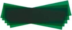 Made in USA - 5 Piece, 5" Wide x 20" Long Plastic Shim Stock Sheet - Green, ±10% Tolerance - Exact Tool & Supply