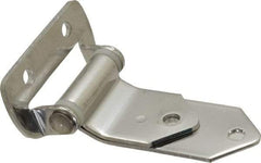 Made in USA - 3-1/2" Long x 1-1/2" Wide, Hinge - Stainless Steel - Exact Tool & Supply
