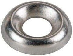 Value Collection - 0.1" Thick, Stainless Steel, Standard Countersunk Washer - 0.24" ID x 0.59" OD - Exact Tool & Supply