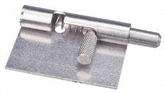 Made in USA - 1-3/4" Long x 1" Wide x 0.05" Thick, Keeper Hinge - Stainless Steel - Exact Tool & Supply