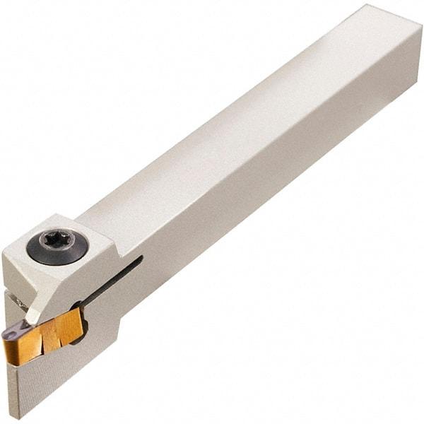 Iscar - PHA, External, Left Hand, 16.3mm Max Depth of Cut, Indexable Grooving Tool Holder - 20mm Shank Height, 20mm Shank Width, 140mm OAL - Exact Tool & Supply