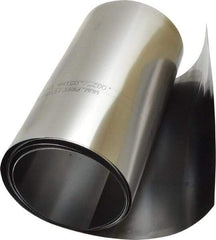 Made in USA - 100 Inch Long x 6 Inch Wide x 0.002 Inch Thick, Roll Shim Stock - Steel - Exact Tool & Supply