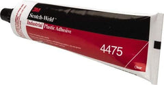 3M - 5 Fluid Ounce Container, Clear, Tube Synthetic Resin Construction Adhesive - Series 4475 - Exact Tool & Supply