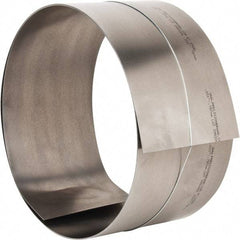 Value Collection - 100 Inch Long x 6 Inch Wide x 0.031 Inch Thick, Roll Shim Stock - Steel - Exact Tool & Supply