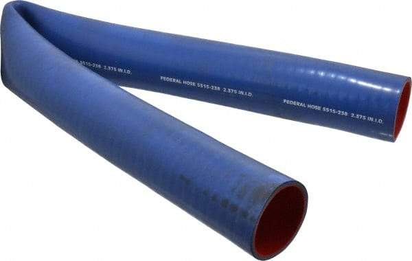 Federal Hose - 2-3/8" ID x 2.7" OD x 3' OAL, Coolant Hose - -65 to 350°F, Blue - Exact Tool & Supply