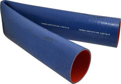 Federal Hose - 3-1/2" ID x 3.82" OD x 3' OAL, Coolant Hose - -65 to 350°F, Blue - Exact Tool & Supply