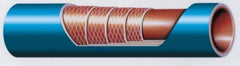 Federal Hose - 2-1/2" ID x 2.89" OD x 3' OAL, Coolant Hose - -65 to 350°F, Blue - Exact Tool & Supply