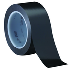 List 471 2" x 36 yds Vinyl Tape - Black - Exact Tool & Supply