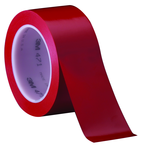 List 471 3" x 36 ydsVinyl Tape - Red - Exact Tool & Supply